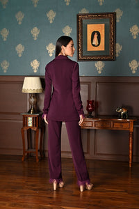 No choice - purple blazer